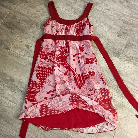 Red and white Retro 60s dress - Picture 5 of 7